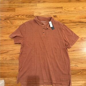 Banana Republic Brown Polo Shirt